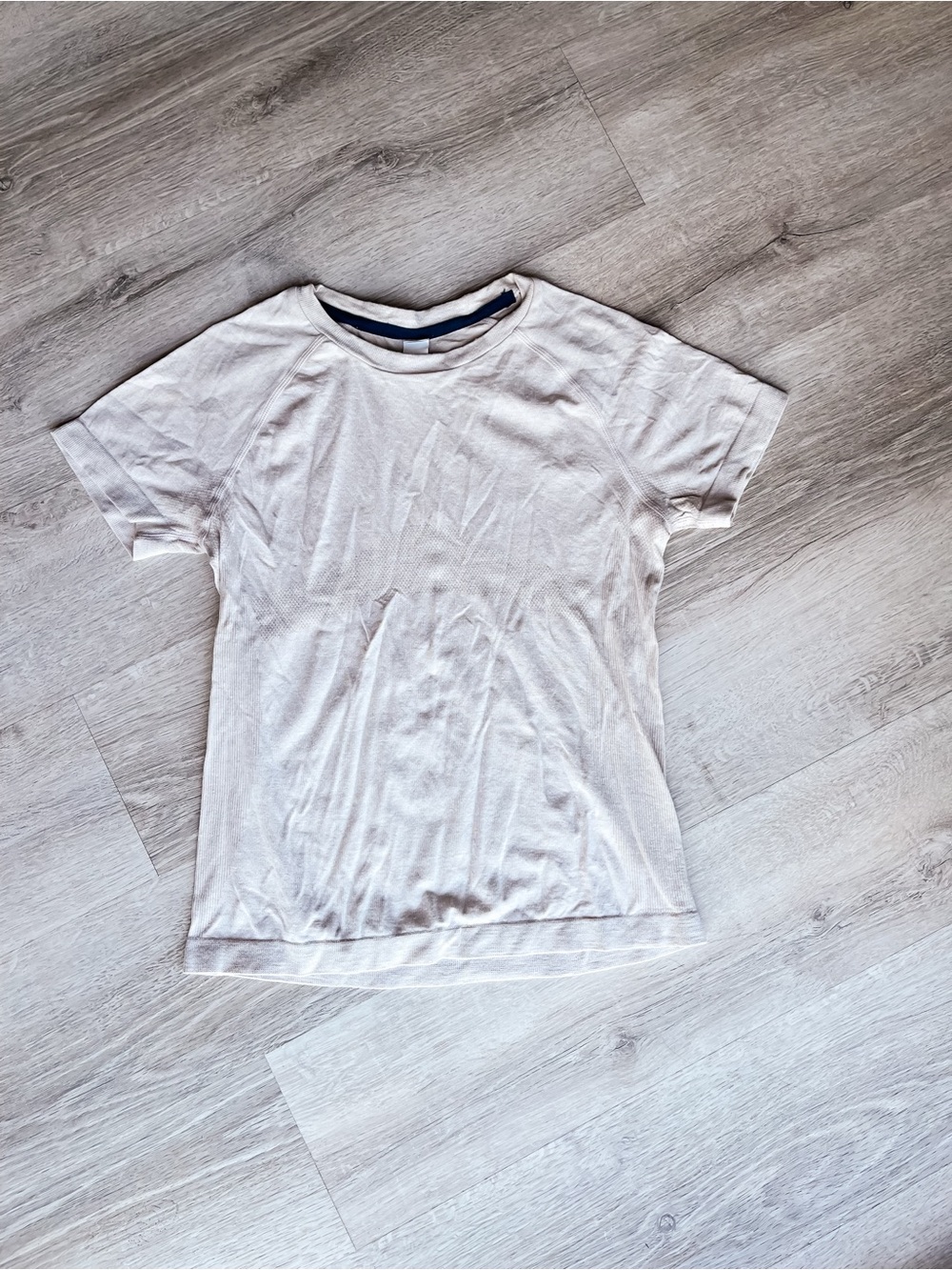 Everyday Short Sleeve Crewneck Tee - Light Cream